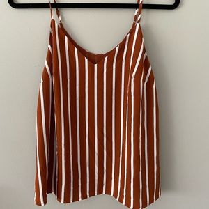 A New Day Striped Tank Top